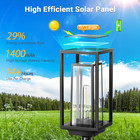 Solar Pathway Lights Outdoor  4pack Large Panel Solar Lights Outdoor Waterproof 