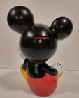 Vintage 1990 s Disney Applause Mickey Mouse 9  Sitting Thinking Pose Bank New
