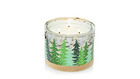 Winter Trees Metal Wood Jar Candle Holder Yankee Candle Snow Christmas Holiday