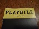 Sinatra  The Musical At The Apollo Playbill  broadway Table Read  Frank Sinatra