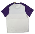 Nike Court Dri-fit Advantage Tennis Shirt White Purple Men s  Sz L Fz9845-507