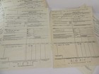 Ny Susquehanna   Western Rr Freight Waybills Passaic Nj   Empty Car Waybill Card