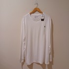 Nwt Polo Ralph Lauren Top Mens 2xl Classic-fit Jersey Long Sleeve T-shirt White 