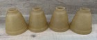 Vintage Light Shades Pendant Chandelier Sconce Lot 4 Brown Speckled Replacement