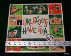 Viintage Girl Scout Hankerchief - Girl Scouts Have Fun