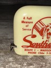 Vintage Southern Breeders Madison Wisconsin Wi Tape Measure Route 2 Phone 3-3844