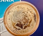 2000 Britannia 2 Pounds One Ounce Silver Bullion Sealed With Toning