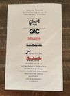Kings Of Leon Signed 2012 Music City Walk Of Fame Induction Program Nashville