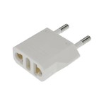 Eu Euro Europe To Us Usa Power Jack Wall Plug Converter Travel Adapter Us