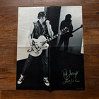 Rick James Poster  18  X 22  - Two Sided  Gc  Folded  Tack Holes  Edge Wear