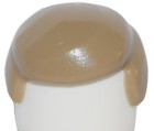       new Lego Minifig Hair Male Boy Dark Tan Short Smooth City Business Cap Wig 