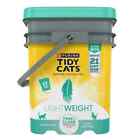 Purina Tidy Cats Lightweight Clumping Cat Litter  Unscented  Low Dust  Odor Cont
