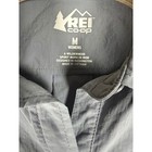 Rei Co-op Sahara Womens Gray Long Sleeve Button Hiking Shirt Size M 488