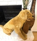 Melissa   Doug Life Size Golden Retriever Plush Dog Realistic Stuffed Animal 30 