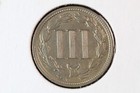 1881 Three Cent Nickel  3cn  Au 4gj9