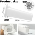 4 Pcs One Way Bat Door  Bat Cone One Way Excluder For Bats Make Your Structure P