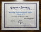 Adult Model Veronica Rodriguez Signed 8x10 Autographed Photo With Coa