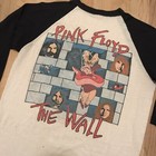 Vintage Pink Floyd    the Wall    Tour Concert Single Stitch Shirt Small S-xs Unisex