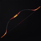 Archery 15-50lb Traditional Recurve Bow Mongolian Horse Bow Carbon Arrows Target