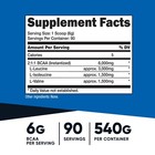 Nutricost Bcaa Powder 90 Servings  unflavored  - 6000mg Per Serving