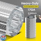 Aluminum Diamond Plate Sheet Metal Coil 0 045  Thick 3003-h22 Alloy - Non-sli