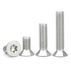 M6 M8 M10 M12 A2 Stainless Steel Torx Countersunk Machine Screws Six Lobe Din965