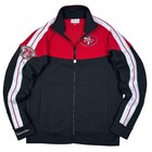 Mitchell Ness San Francisco 49ers 75th Anniversary Throwbacks Track Jacket Men M