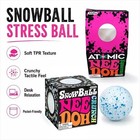 Unbranded Needoh  Snow Ball Stress Relief Squishy Crunch Sensory Fidget Toy Gift
