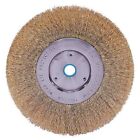 Weiler 93800 Crimped Wire Wheel Wire Brush  Arbor  6 