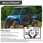 Half Door Hinge Hardware Kit For Polaris Ranger Crew Xp 1000 Northstar 2207709