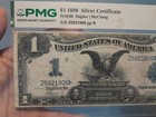 1899  1 Black Eagle Silver Certificate Large Note Fr230 Napier-mcclung Pmg Vf20