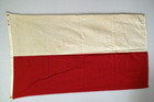 Vtg Mid-century Annin Defiance Large Poland Flag 100  Cotton Textile Art 3x5 