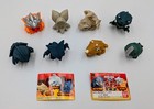 Bandai Gamera Sofubi Super Deformed Capsule Toys - Set Of 8 - Sd Godzilla 1999