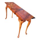 French Provincial Entry Hall Table Solid Wood Sofa Console Century Ethan Allen