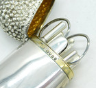 Victorian Sterling Silver Acorn Form Sewing Etui Case Antique 1870 London