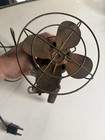Vintage Mid-century Copper Clamp-on Utility Fan  as-is   Restoration Project 