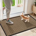 Absorbent Indoor Door Mat 17 x29   Non-slip Rubber Backing  Washable Low-profile