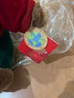 Dan Dee W  Tags Snowflake Teddy Bear Plush Stuffed Animal 2007 Christmas Brown