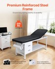Vevor Medical Exam Table  Medical Examination Bed With Drawers   Storage Shelf