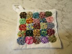 Vintage Mary Yoder s Yoyo Handmade Hot Pad 5 X 5 