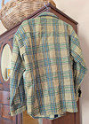 Vintage Sears Heavy Wool Shirt-jacket Mustard Plaid - reduced 