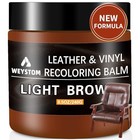 Leather Recoloring Balm - Leather Repair Kit For Furniture  8 5oz Light Brown