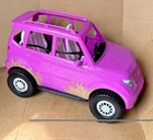 Barbie Doll Suv Car 4-seater Off Road Jeep Vehicle Sweet Orchard Pink Purple