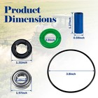 3430-0381 Roller Pump Repair Kit Fit Hypro 7560 Series Sprayer Pump Replacement