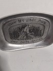 Vintage Wilton Pewter Give Us This Day Our Daily Bread Tray The Lord Prayer Usa