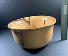 Vintage Spalted Wood Bowl Hand Turned 9  X 5 