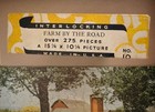 Big 10 Jigsaw Puzzle     farm By The Road     Complete  15    X 10     Vintage 1950   s