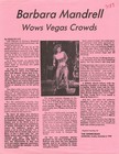 Barbara Mandrell Lot Of Press Releases And Media Information Vintage