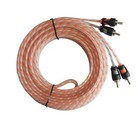 Rd True 4 Gauge Car Audio Cable Amp Wiring Kit 2 Channel Rock Direct Cca Power C
