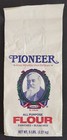 Pioneer Flour Bag - Empty   Folded - Vintage Photo - Neat Display Piece